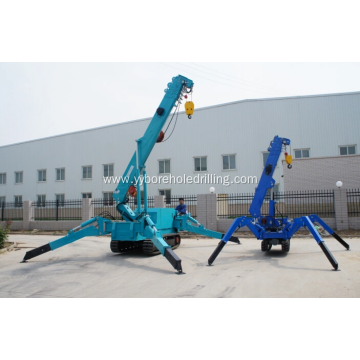 Foldable 3Ton Mini Spider Crawler Crane for sale